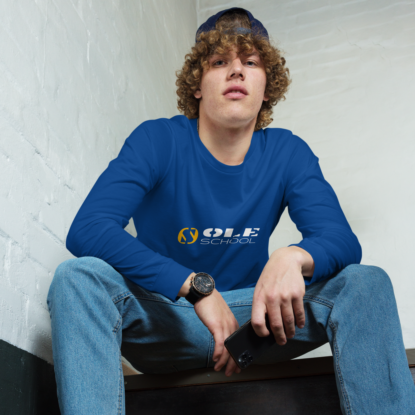 Ole School Long Sleeve Tee